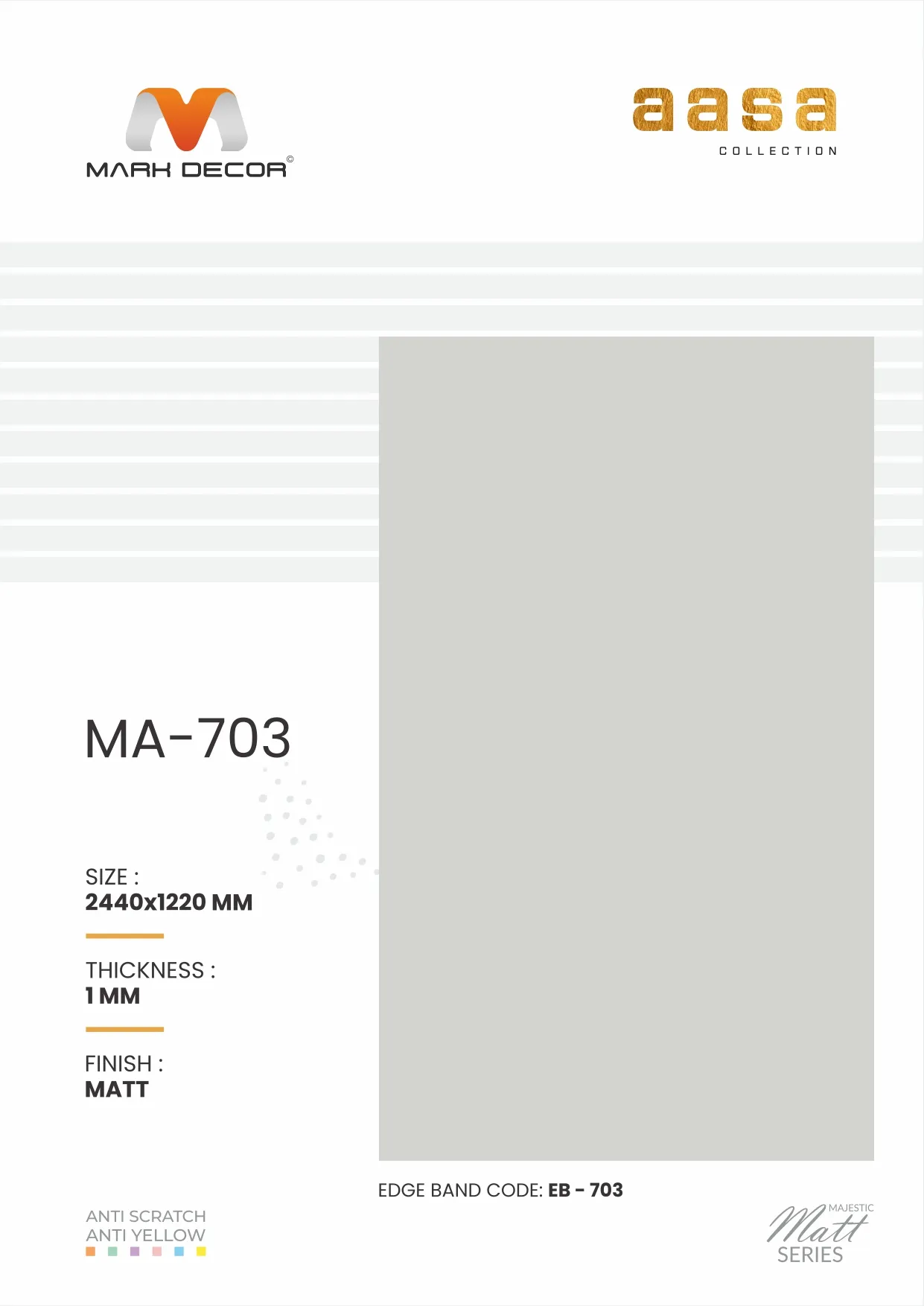 MA-703 AASA Panel Design